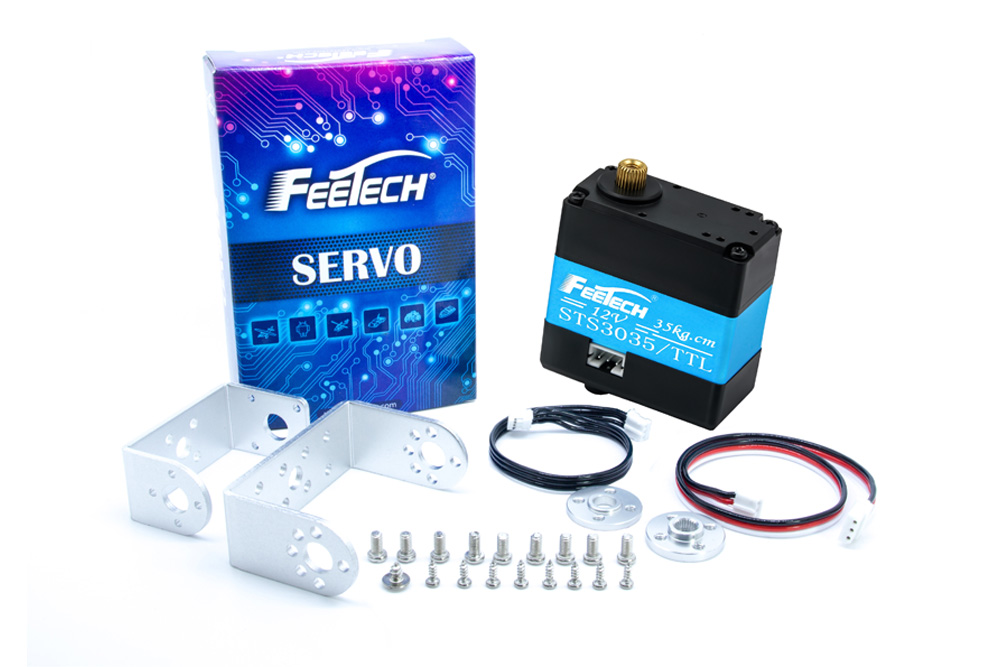 12V 35Kg.cm 360 single shaft serial bus servo