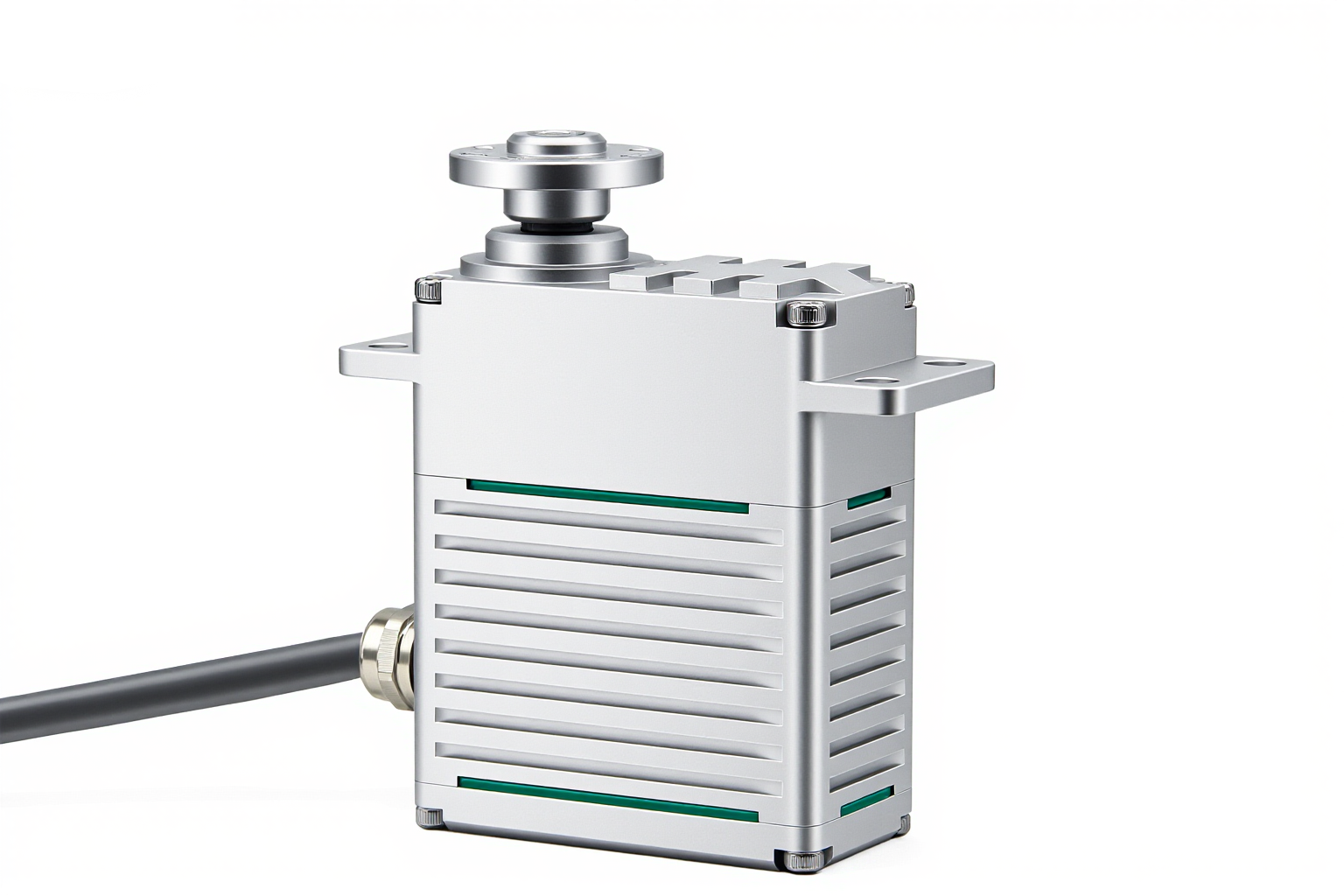 12V 265kg.cm Steel Gear Brushless Motor 180 Degree Servo