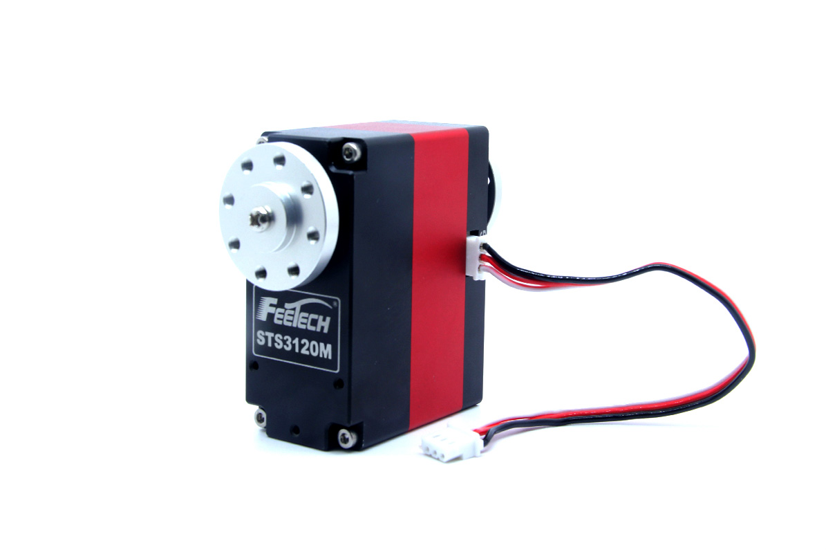 12V 120KG Metal Shell Metal Gear Coreless Motor Dual-axis TTL Serial Bus Servo