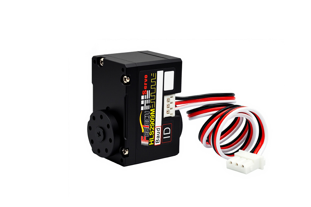 12V 9kg.cm Plastic Housing 360° Magnetic Encoding Dual-axis TTL Serial Servo