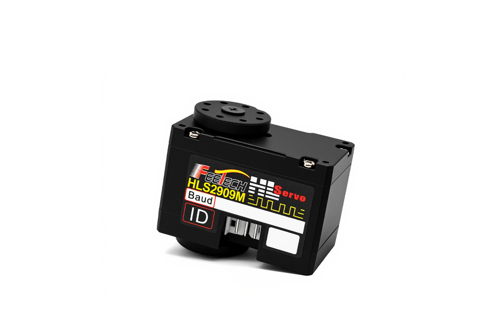 12V 9kg.cm Plastic Housing 360° Magnetic Encoding Dual-axis TTL Serial Servo